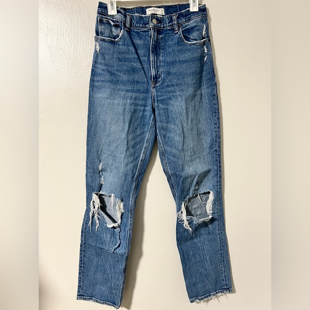 Abercrombie & Fitch ‘90s Straight Ultra High Rise Jeans Size 28R